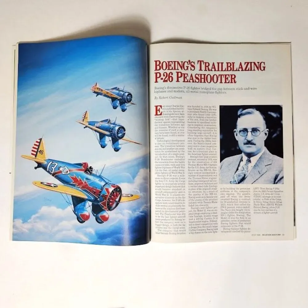 Aviation History Magazine Lot of 3 1996 & 1998 Peashooter Zero Ace Manila Bay
